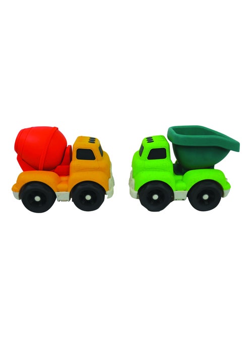 Glijdende auto's - set zwaar materieel voertuigen 18*11*13cm (2 pieces) - Kiabi Glijdende auto's - set zwaar materieel voertuigen 18*11*13cm (2 pieces) - Kiabi