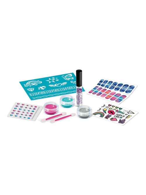 Glinsterende glitter tatoeages & nagels - Kiabi Glinsterende glitter tatoeages & nagels - Kiabi