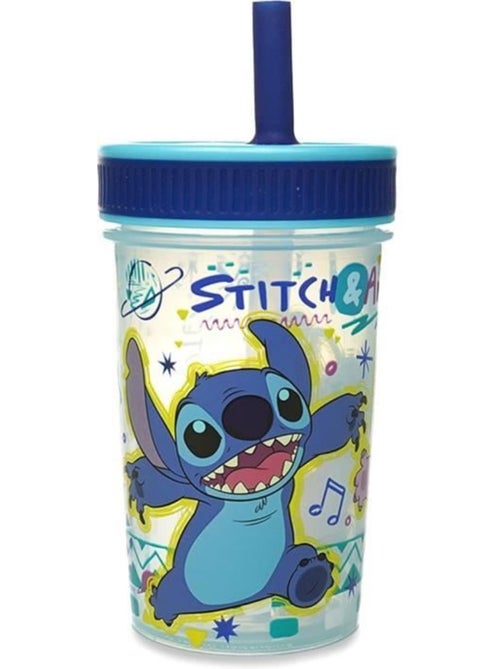 Gobelet à paille - thermobaby - lilo & stitch - 420 ml - anti-fuite - sans bpa - Kiabi Gobelet à paille - thermobaby - lilo & stitch - 420 ml - anti-fuite - sans bpa - Kiabi