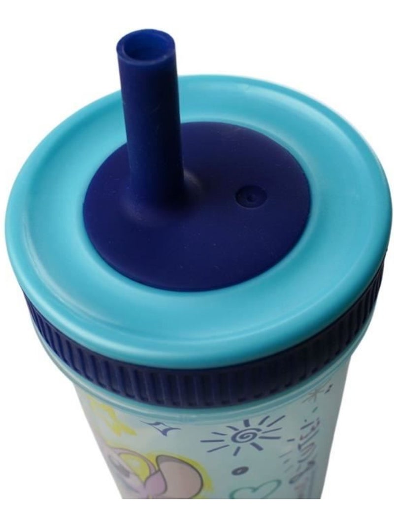 Gobelet à paille - thermobaby - lilo & stitch - 420 ml - anti-fuite - sans bpa Bleu - Kiabi