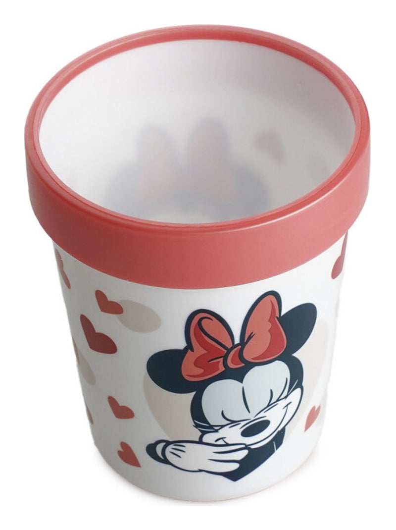 Gobelet anti-derapant minnie collector Rose - Kiabi