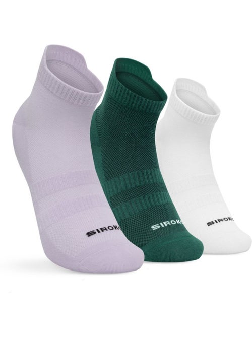 Golf enkelsokken biologisch katoen 3-pack - Kiabi