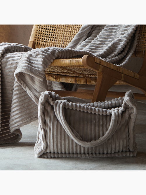 Gooi en zachte geribbelde tas set - Kiabi Gooi en zachte geribbelde tas set - Kiabi