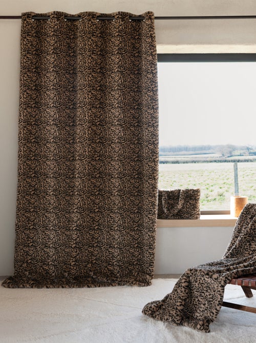 Gordijn van imitatie luipaardbont - Kiabi Gordijn van imitatie luipaardbont - Kiabi