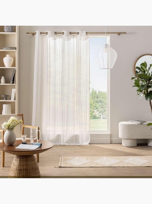 Gordijn van polyester zaho douceur d'intérieur - Kiabi Gordijn van polyester zaho douceur d'intérieur - Kiabi