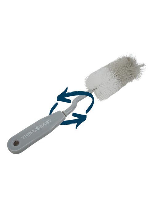 Goupillon rotatif pour biberon + goupillon tétines - Kiabi