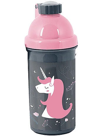 Gourde enfant licorne en plastique 18 cm – cmp