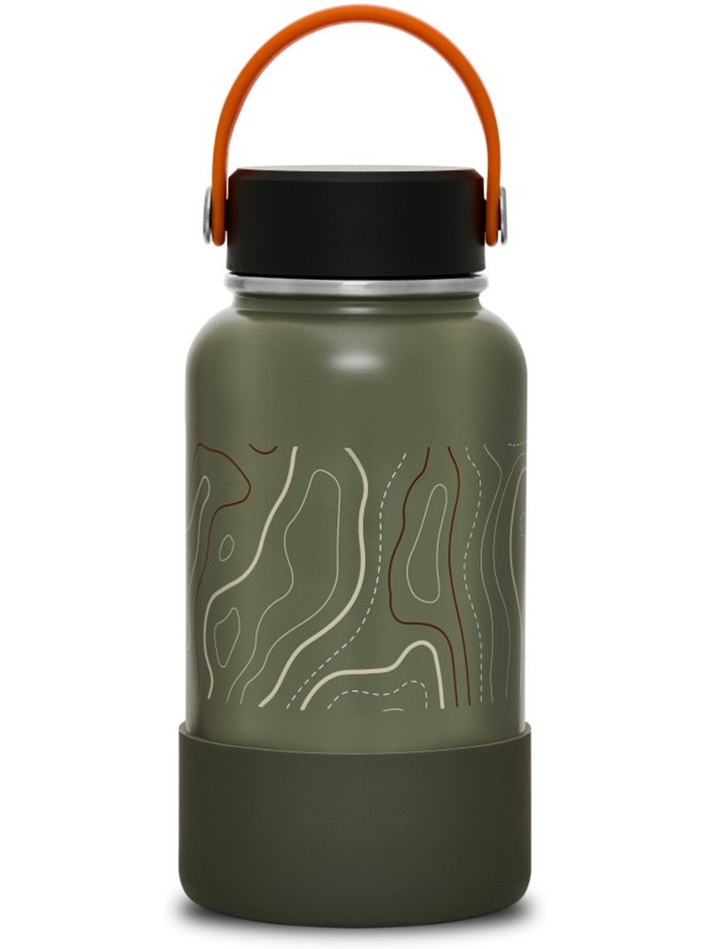 Gourde isotherme randonnée randonnée homme et femme glen Vert - Kiabi