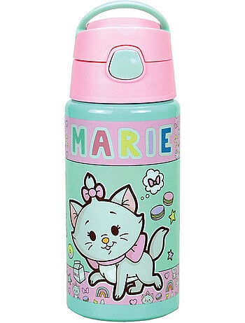 Gourde paille en aluminium 'Marie' 50 cl avec poignée Disney