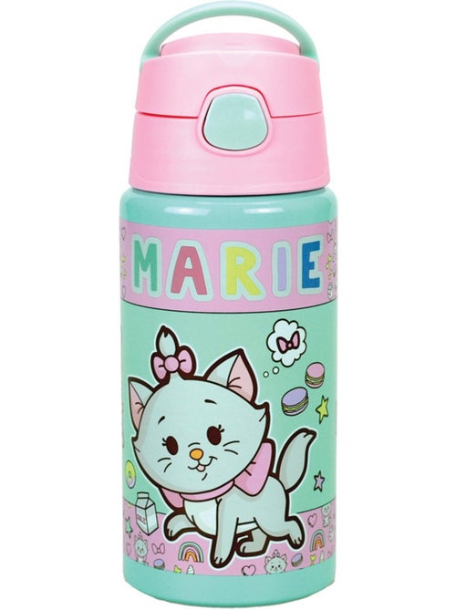 Gourde paille en aluminium 'Marie' 50 cl avec poignée Disney - Kiabi Gourde paille en aluminium 'Marie' 50 cl avec poignée Disney - Kiabi
