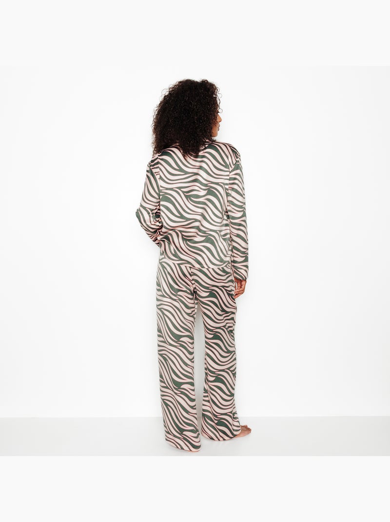 Grammy pyjama broek kaki Kaki - Kiabi