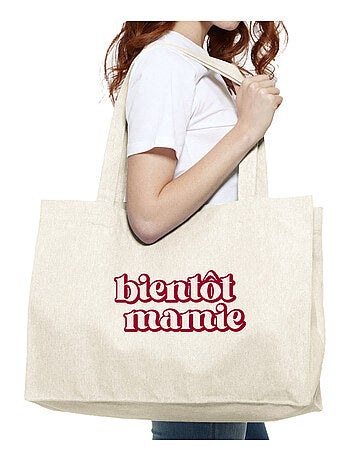 Grand cabas BIENTÔT MAMIE
