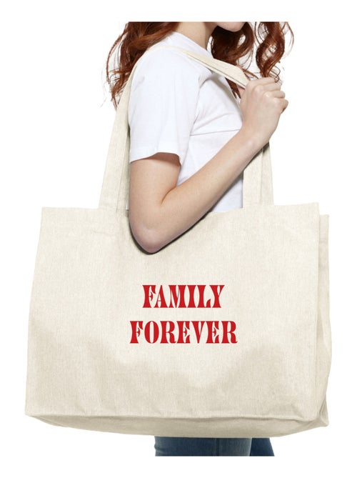 Grand cabas FAMILY FOREVER - Kiabi Grand cabas FAMILY FOREVER - Kiabi