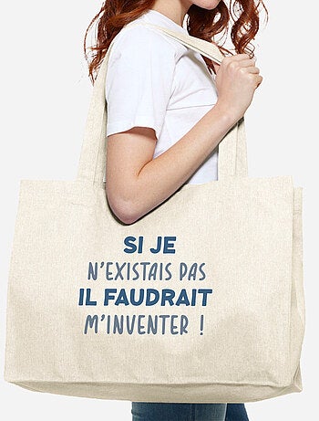 Grand cabas IL FAUDRAIT M'INVENTER
