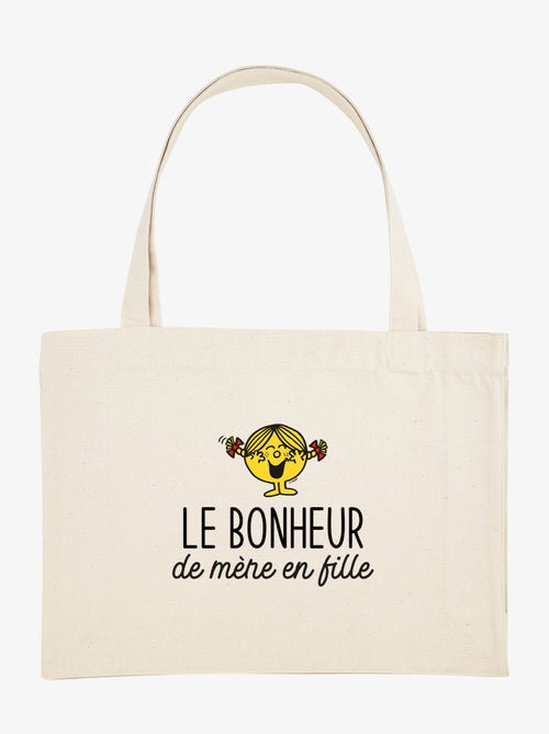 Grand cabas LE BONHEUR DE MERE EN FILLE - Kiabi