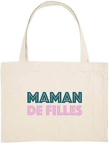 Grand cabas MAMAN DE FILLES