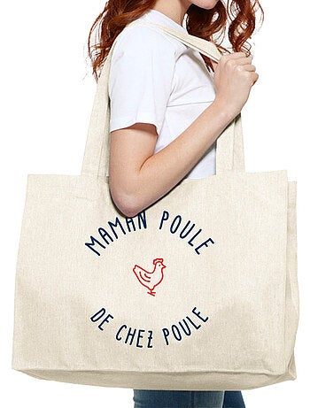 Grand cabas MAMAN POULE DE CHEZ POULE 2 MPT
