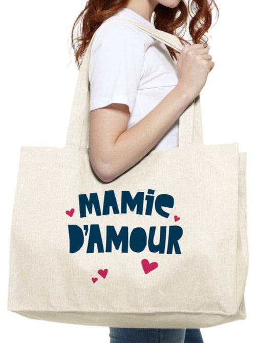 Grand cabas MAMIE D'AMOUR - Kiabi Grand cabas MAMIE D'AMOUR - Kiabi