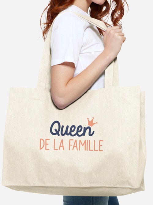 Grand cabas QUEEN DE LA FAMILLE - Kiabi
