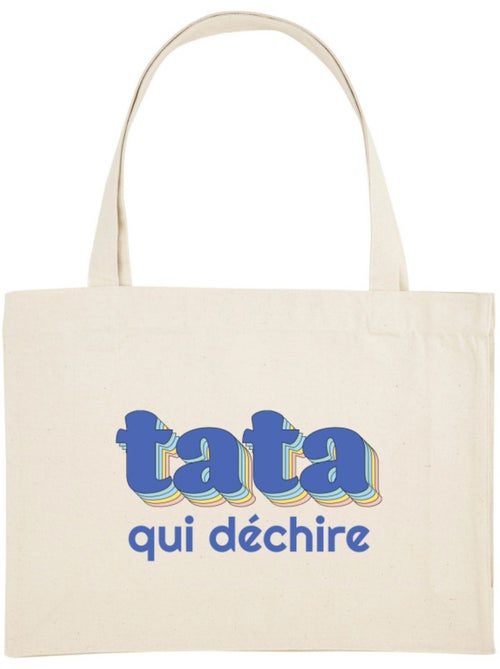 Grand cabas TATA QUI DÉCHIRE 3 - Kiabi