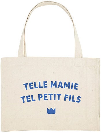 Grand cabas TELLE MAMIE TEL PETIT-FILS WAF