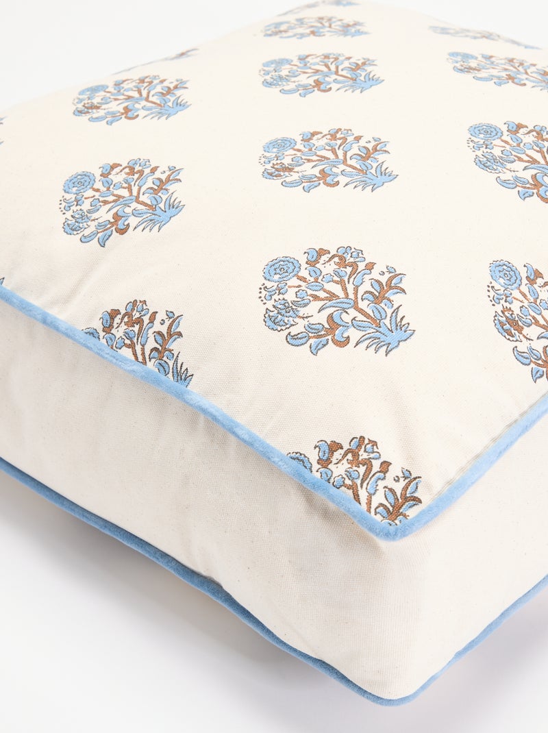 Grand coussin de sol Bleu - Kiabi