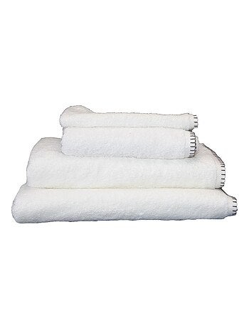 Grand Hotel handdoek met zwart stiksel