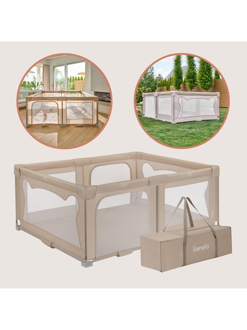 Grand Parc bébé LIONELO Florence - Très rapide montage - Très grand espace - Sac inclus - Kiabi Grand Parc bébé LIONELO Florence - Très rapide montage - Très grand espace - Sac inclus - Kiabi