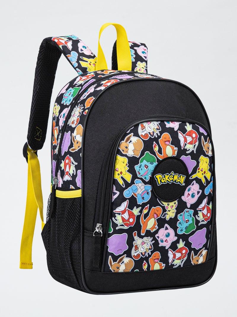 Grand sac à dos 'Pokemon' noir - Kiabi