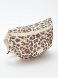 Grand sac banane avec étiquette tissée Léopard - Kiabi