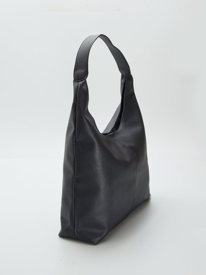 Grand sac cabas Noir - Kiabi