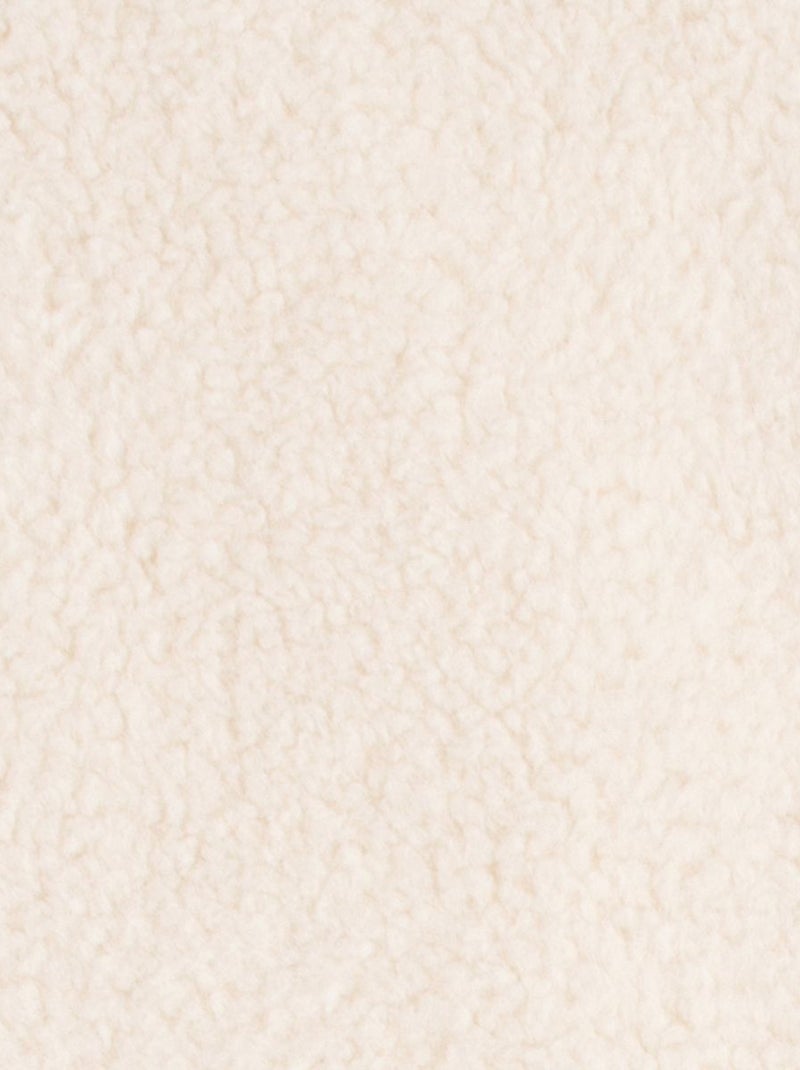 Grand tapis de jeu en sherpa - sauthon Ecru - Kiabi