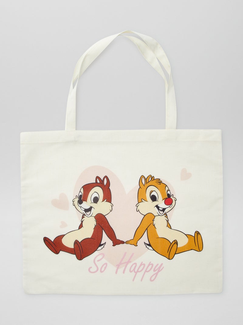 Grand tote bag 'Tic et Tac' de 'Disney' Tic et Tac - Kiabi