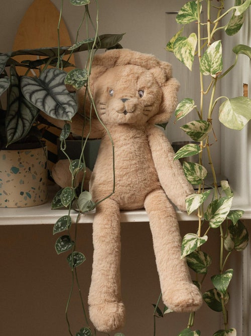 Grande peluche lion pour bébé - Kiabi