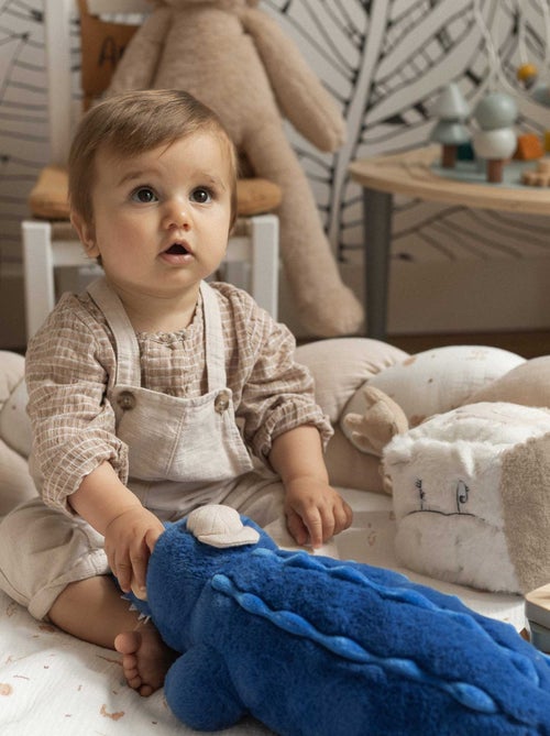 Grande peluche pour bébé - crocodile - Kiabi