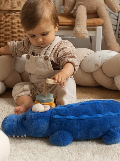Grande peluche pour bébé - crocodile - Kiabi