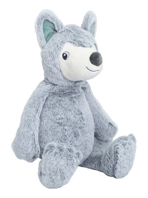 Grande peluche toute douce - loup - Kiabi