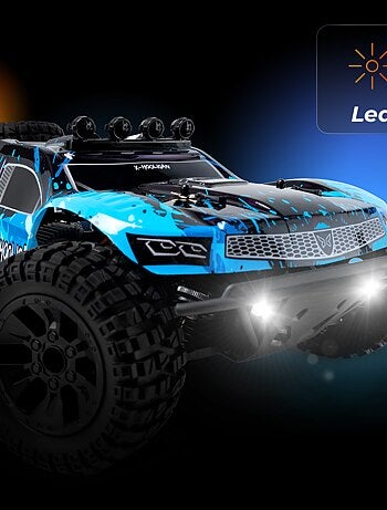 Grande voiture télécommandée OVERMAX Hooligan - Vitesse 35 km/h - Traction 4x4 - 40 min