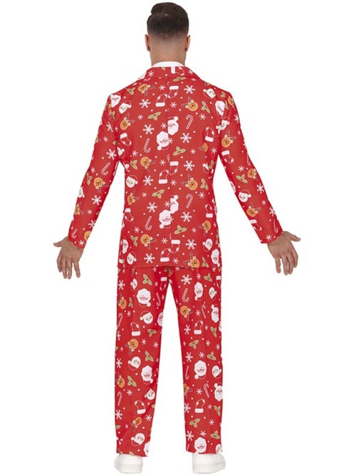 Grappig kerstmanpak met stropdas - Kiabi