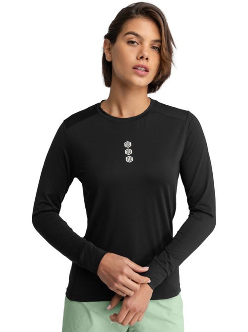 Gravel fiets t-shirt met lange mouwen dames - Kiabi
