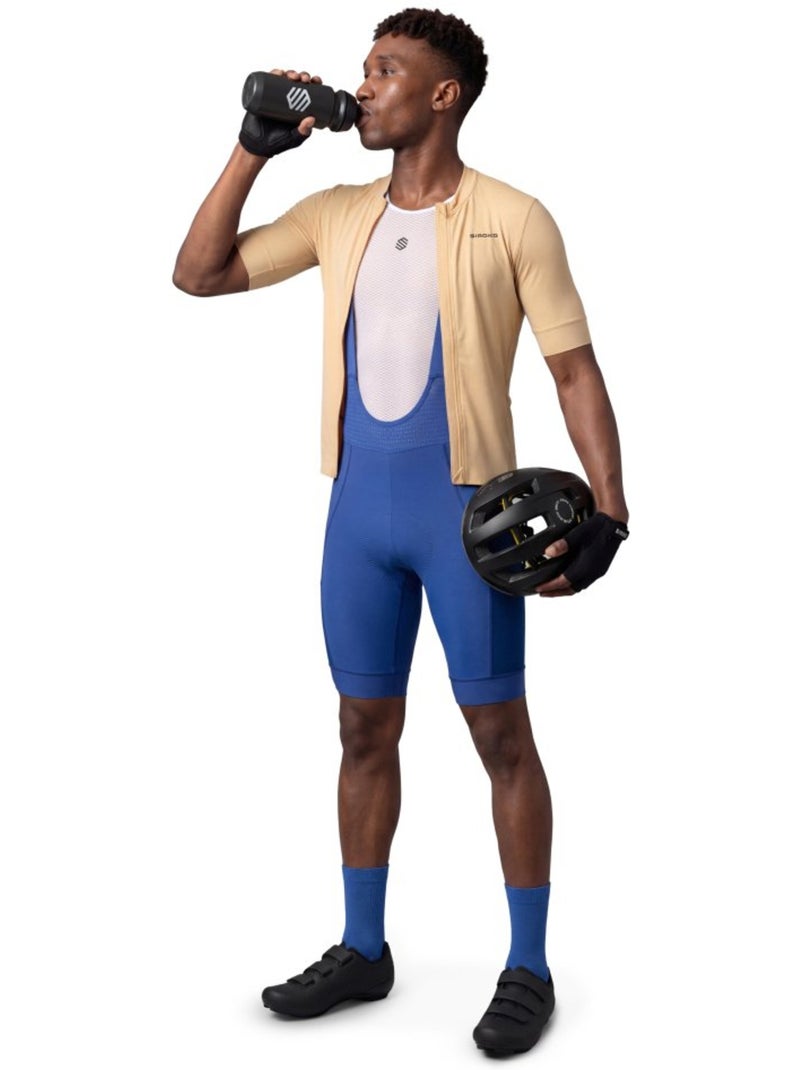 Gravel korte fietsbroek heren Blauw - Kiabi