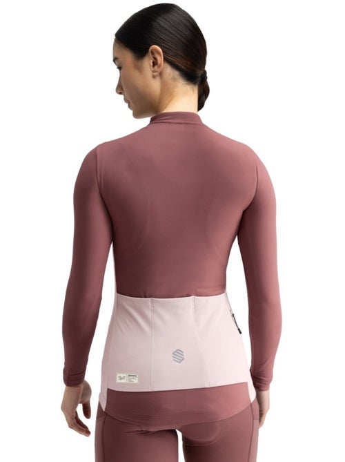 Gravel wielershirt lange mouwen dames - Kiabi