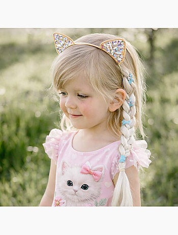 Great pretenders | bandeau à cheveux serre-tête chat strass