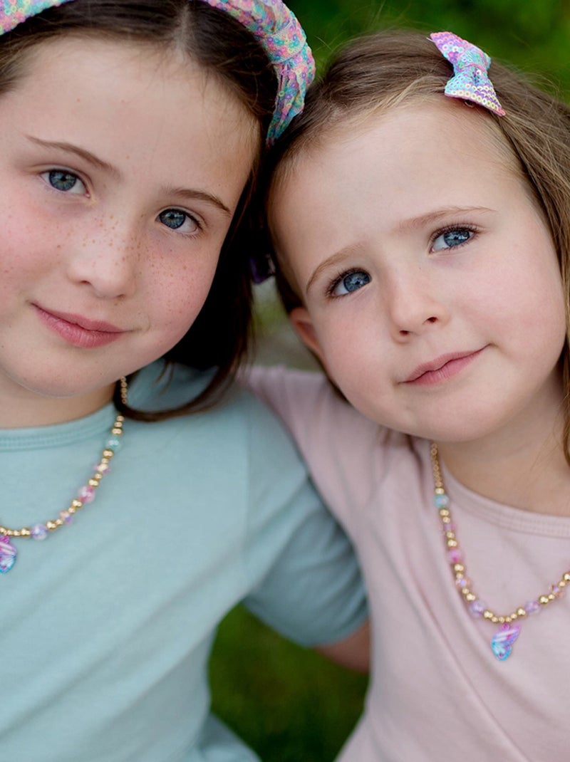 Great pretenders | collier d'amitié vœux de papillon bff – lot de 2 pièces Rose - Kiabi