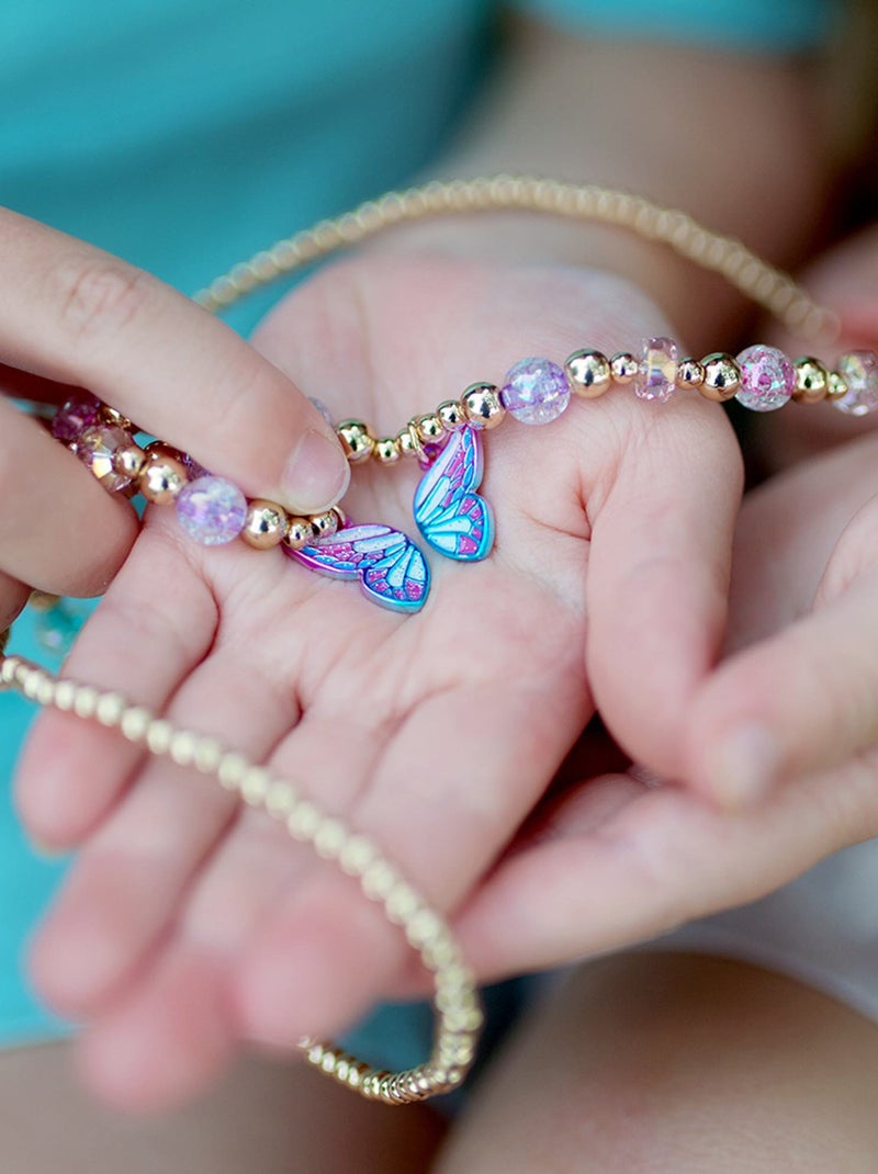 Great pretenders | collier d'amitié vœux de papillon bff – lot de 2 pièces Rose - Kiabi