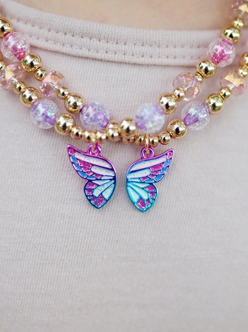 Great pretenders | collier d'amitié vœux de papillon bff – lot de 2 pièces - Kiabi