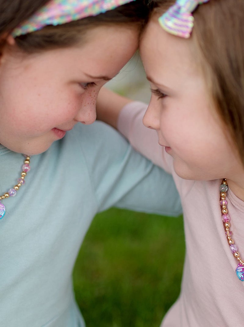 Great pretenders | collier d'amitié vœux de papillon bff – lot de 2 pièces Rose - Kiabi