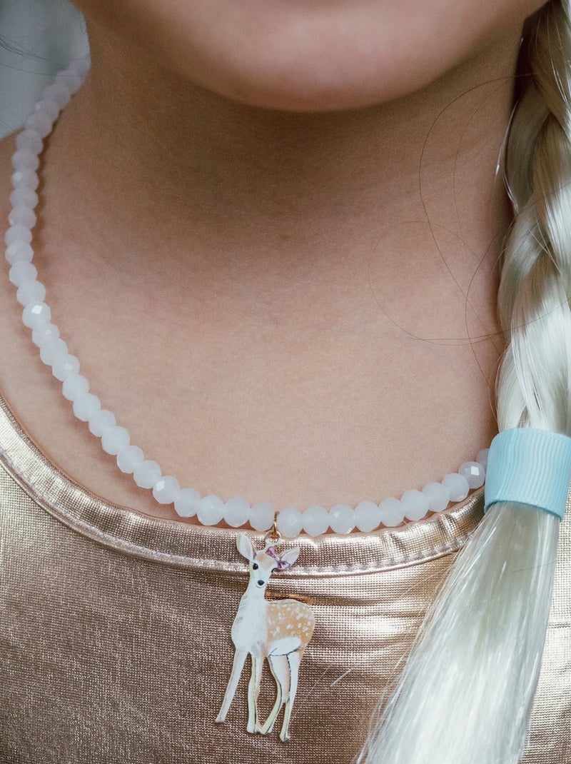 Great pretenders | collier en perles faon de la forêt Blanc - Kiabi