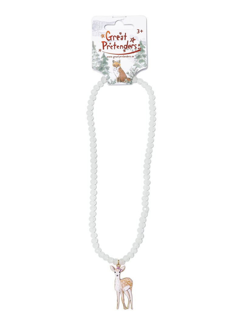 Great pretenders | collier en perles faon de la forêt Blanc - Kiabi
