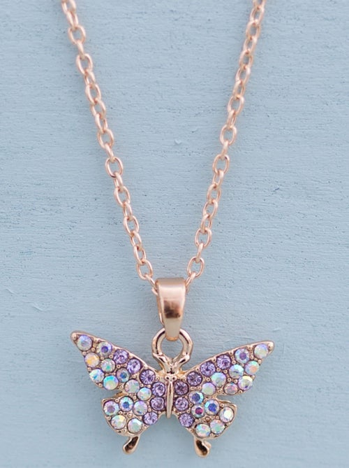 Great pretenders | collier papillon en strass - Kiabi